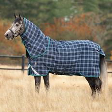 Horseware Rhino Plus Vari-Layer Turnout Rug - Dark Blue/Turqoise Blue