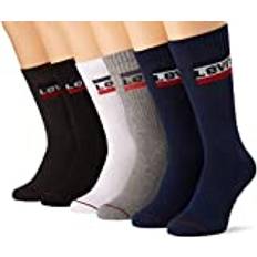 Levi's Sports Socks Regular Cut Logo - Black/White/Grey/Navy Blue