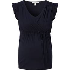 Volanger Gravid- & Amningskläder Esprit Women's Nursing Sleeveless T-shirt Blue