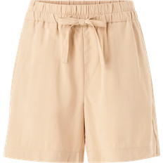 Dame - Naturfarvet Shorts Vero Moda High Waisted Shorts - Brun/Irish Cream