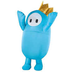 Spirit Halloween Adult Blue Fall Guys Inflatable Costume