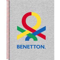 Grey Notepads Benetton Pop Grau A4