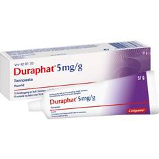 Colgate Tannpleie Colgate Duraphat Tannpasta 5 mg/g Reseptfri