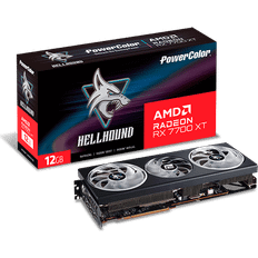 Amd radeon rx 7700 xt Powercolor AMD Radeon RX 7700 XT Hellhound 1 x HDMI 3 x DP 12GB