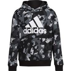 Hoodies Adidas Toddler Camo Allover Print Pullover Hoodie - Black