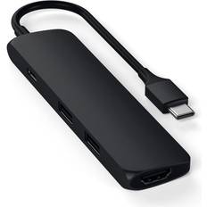 Satechi usb hdmi Satechi Slim USB-C MultiPort Adapter