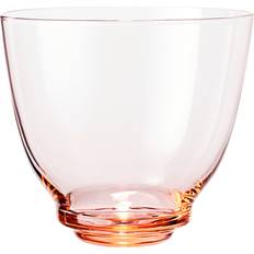 Beige Drinking Glasses Holmegaard Flow Water 35 cl Drinking Glass