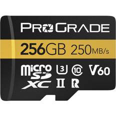 ProGrade Digital 256GB UHS-II microSDXC Memory Card with SD Adapter