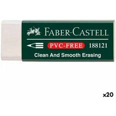 Faber-Castell Viskelæder Hvid 20 enheder