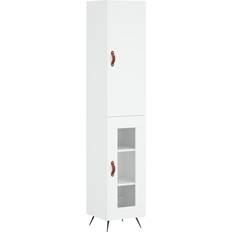 Metal Storage Cabinets vidaXL Highboard Storage Cabinet 34.5x180cm