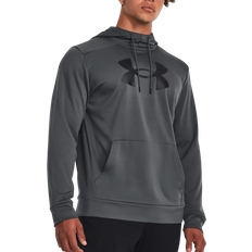 Men's under armour hoodie Under Armour Men's Fleece Big Logo Hoodie - Pitch Grey