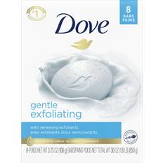 Toiletries Dove Gentle Exfoliating with Renewing Exfoliants Beauty Bar 8-pack