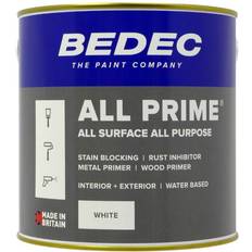 Bedec Metal Paint Bedec All Prime Primer Metal Paint White 0.75L
