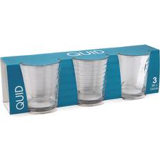 Barato Vasos Quid Diana Set 3 Vasos Bajos Vidrio 26 cl Transparente Vaso