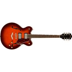 Brown Electric Guitar Gretsch G2622 Streamliner Center Block Double-Cut Fireburst IL Semi-Acoustic Guitar