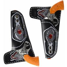 3 Speelgoedwapens BigBuy Carnival Verkleed sheriff/cowboy wapen met holster voor volwassenen 2 stuks