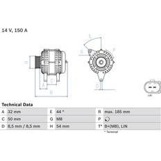 Bosch Generatoren Bosch generator 082