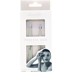 Danielle Stainless Steel Tweezer Duo Set