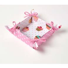 Best Bread Baskets Homescapes Cupcake Reversible Bread Basket