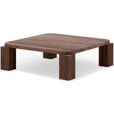 NEW WORKS. Atlas 82 x 82 cm Smoked Oak Coffee Table