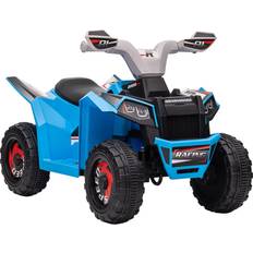 Homcom 6V Electric Quad Bike with Wear-Resistant Wheels Blue