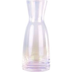 White Wine Carafes Maison & White Iridescent Wine Carafe