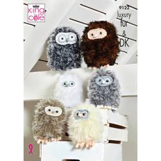 Barato Sonajeros King Cole 9122 Luxury Fur Pattern for Baby Owl Toys