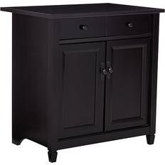 Black Storage Cabinets Sauder Edge Water Utility Storage Cabinet 28.2x29"