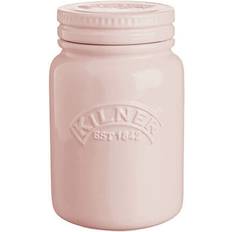 Pink Kitchen Storage Kilner 0.6 Push Top Kitchen Container