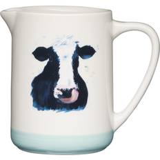 Stoneware Milk Jugs Apple Farm Hand-Finished Ceramic 'Cora Cow' Milk Jug