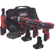 Sealey SV12 4 x 12V Cordless Power Tool Combo Kit