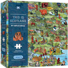 Classic Jigsaw Puzzles Gibsons This is Scotland 1000 pieces Jigsaw Puzzle