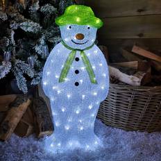 Decorations SnowTime The Snowman White Decoration 55cm