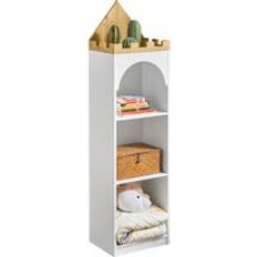 SoBuy Kids Bookcase Book Shelf Toy Shelf Room Display Shelf Rack Organizer,KMB42-W