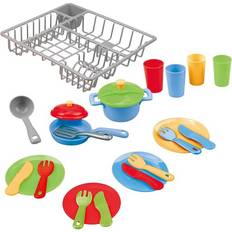 Juguetes de Limpieza Playgo Juego De Utensilios Cocina Y Vajilla 23 Piezas 3119