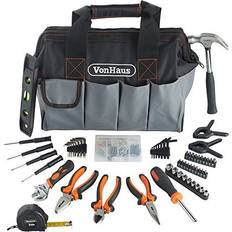 VonHaus 92Pc Hand Heavy Carry Bag Driver Tool Kit