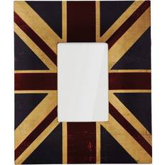 Red Photo Frames Premier Housewares Union Jack 2300750 Red Photo Frame