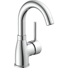 Grifos vidaXL Grifo Monomando De Lavabo Futura Con Desagüe Cromado Plata