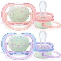 Ultra Air Pacifier Silicon 0-6m 2-pack