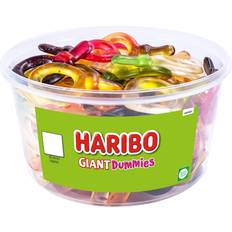 Confectionery & Biscuits Haribo Giant Dummies Sweets Tub 816g 60pcs 1pack