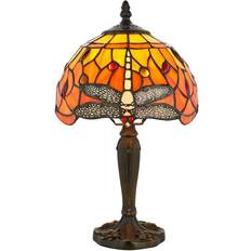 Loops Tiffany Glass Table Lamp