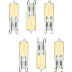 Litecraft Light Bulb G9 Capsule 2W COB Natural White LED 6 Pack