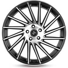 Keskin felgen tuning kt17 10jx22 5/130 et50 71,5 matt black front pol