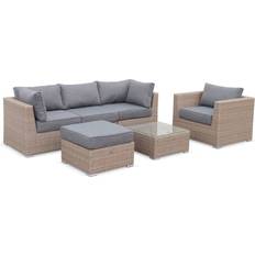 Mobilier de Jardin et d'Extérieur Alice's Garden Ready Assembled Deluxe Garden Outdoor Lounge Set