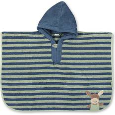 Babyhandtücher Sterntaler Badeponcho blau