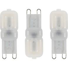 Litecraft Pack of 3 G9 LED Capsule Light Bulbs Warm White