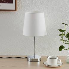 Lindby Table Lamps Lindby Leza chrom Tischlampe