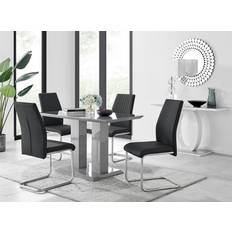 Furniturebox Furniturebox Imperia 4 Gloss Dining Set