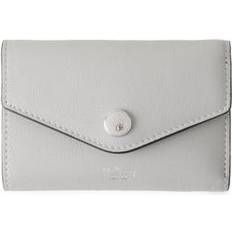 Mulberry Folded Multi-Card Wallet - Pale Grey Micro Classic Grain