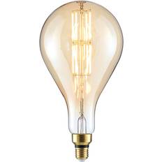 Light Bulbs Litecraft 6W LED Oversized Filament Pear E27 ES Bulb Amber